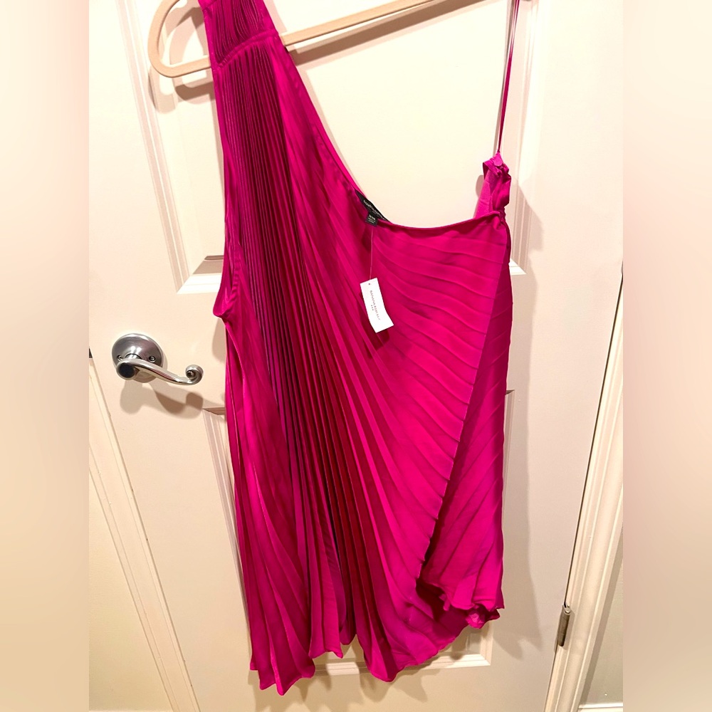 One shoulder mini dress from Banana Republic tags still on never worn